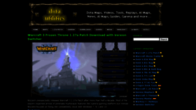 What Dota-utilities.com website looked like in 2023 (This year)