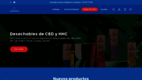 What Distributionvape.com website looked like in 2023 (This year)