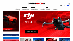 What Droneshop.nl website looked like in 2023 (This year)