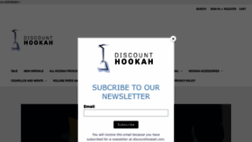 What Discounthookahandvape.com website looked like in 2023 (This year)