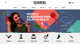 What Dompel.com website looked like in 2023 (This year)