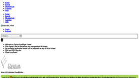 What Dreamstorchlight.org website looked like in 2023 (1 year ago)