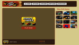 What Drift-boss.org website looked like in 2023 (This year)