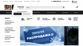 What Dveri-baza.ru website looked like in 2023 (This year)