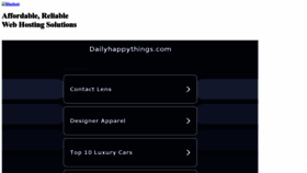 What Dailyhappythings.com website looks like in 2024 