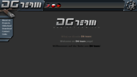 What D6team.com website looks like in 2024 