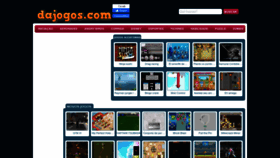 What Dajogos.com website looks like in 2024 