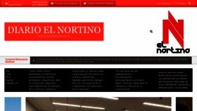 What Diarioelnortino.cl website looks like in 2024 