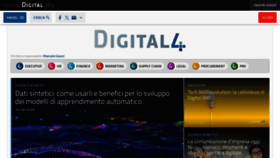What Digital4.biz website looks like in 2024 