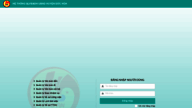 What Duchoa.ictlongan.vn website looks like in 2024 