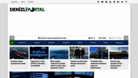 What Denizliportal.net website looks like in 2024 