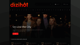 What Dizihot.com website looks like in 2024 