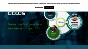 What Dbios.com.br website looks like in 2024 