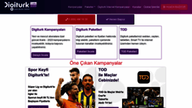 What Digiturkpaketler.com website looked like in 2024 (1 year ago)
