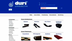 What Duri.at website looks like in 2024 