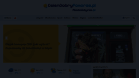 What Dziendobrypomorze.pl website looks like in 2024 