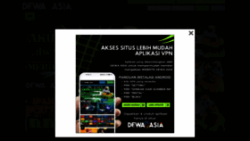 What Dewaasia.org website looks like in 2024 