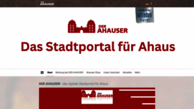 What Der-ahauser.de website looked like in 2024 (1 year ago)
