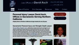 What Davidasch.com website looks like in 2024 