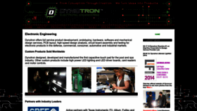 What Dynotron.com website looks like in 2024 