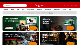 What Dogman.dk website looks like in 2024 