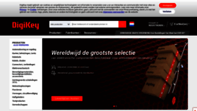 What Digikey.nl website looks like in 2024 