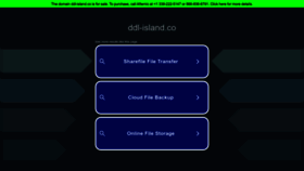 What Ddl-island.co website looks like in 2024 