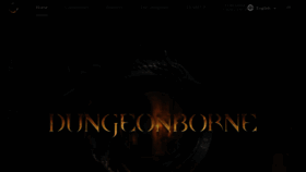 What Dungeonborne.com website looks like in 2024 