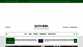 What Dataemia.com website looks like in 2024 