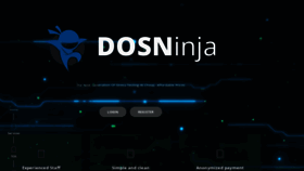 What Dosninja.net website looks like in 2024 