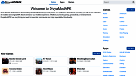 What Divyanet.com website looks like in 2024 