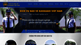 What Dichvubaovevietnhat.com website looks like in 2024 