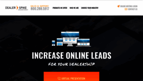 What Dealerspike.com website looks like in 2024 
