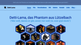What Detti-lama-apolue.de website looks like in 2024 