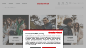 What Dodenhof.de website looks like in 2024 