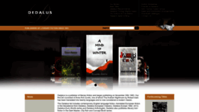 What Dedalusbooks.com website looks like in 2024 