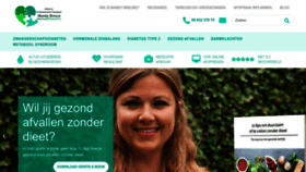 What Dietistmandybreure.nl website looks like in 2024 
