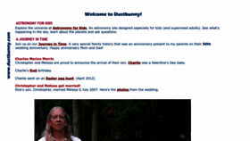 What Dustbunny.com website looks like in 2024 