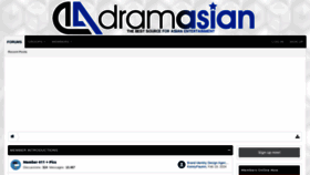 What Dramasian.com website looks like in 2024 