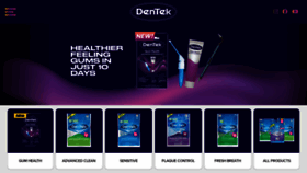 What Dentek.com website looks like in 2024 