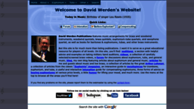 What Dwerden.com website looks like in 2024 