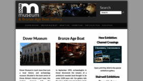 What Dovermuseum.co.uk website looks like in 2024 