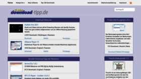 What Download-tipp.de website looks like in 2024 