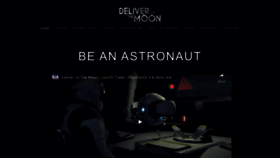 What Deliverusthemoon.com website looks like in 2024 