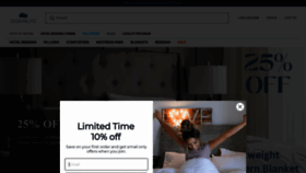What Downlitebedding.com website looked like in 2024 (1 year ago)