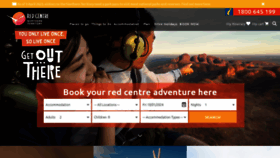 What Discovercentralaustralia.com website looked like in 2024 (1 year ago)