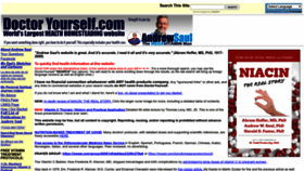 What Doctoryourself.com website looked like in 2024 (1 year ago)