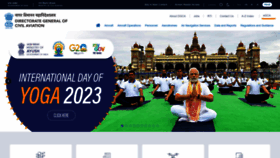 What Dgca.gov.in website looks like in 2024 