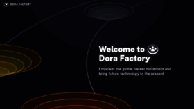 What Dorafactory.org website looks like in 2024 