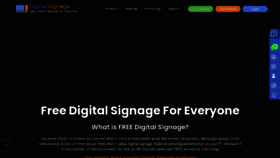 What Digitalsignage.com website looks like in 2024 